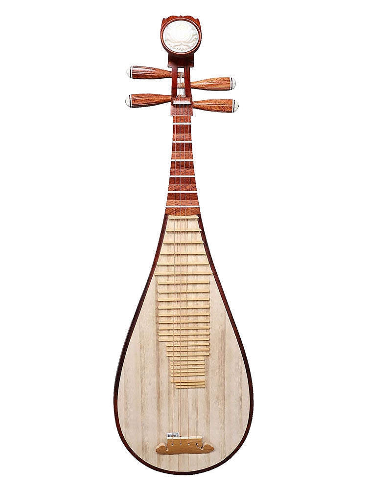 LANDTOM Yuehai Adult's Dalbergia latifolia (Indian Rosewood) Pipa 914 For Professional Performers, Musical Instrument Collectors