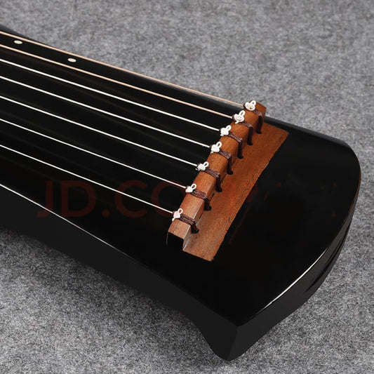 LANDTOM Lacquered Aged Paulownia Guqin - 7-string Chinese Zither (Fuxi Style)