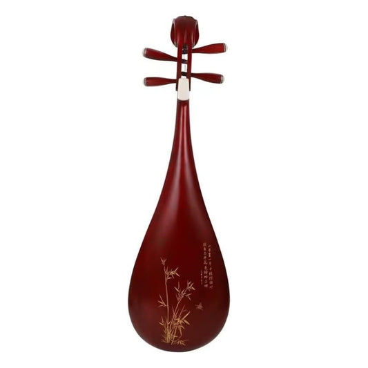 LANDTOM Professional Hardwood Chinese Lute Traditional National Stringed Instrument PiPa (B-engraved bamboo)…