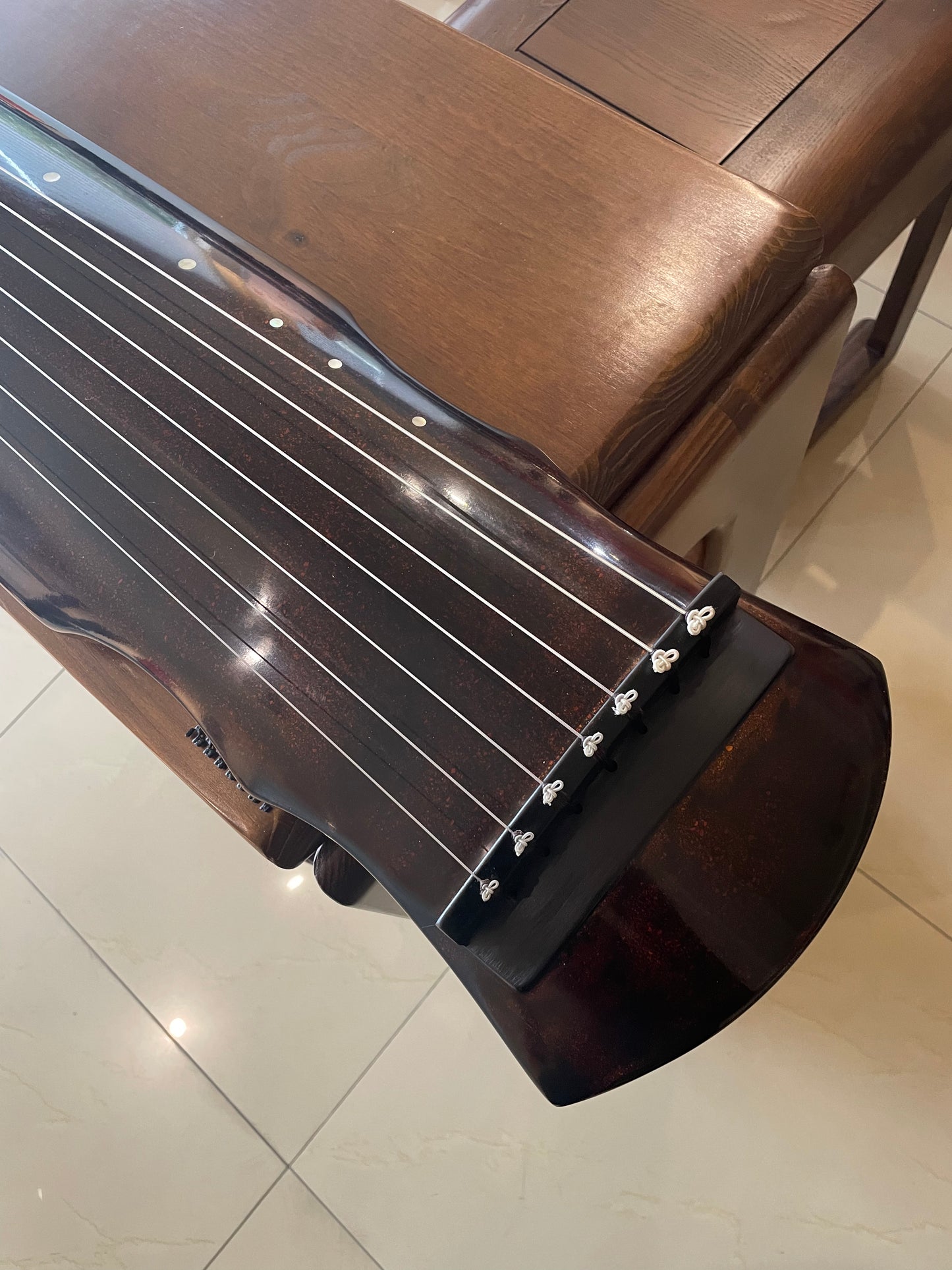 LANDTOM Professional Performance Level Pure Handmade Old Fir(老杉木) Chinese Lingji Style Guqin