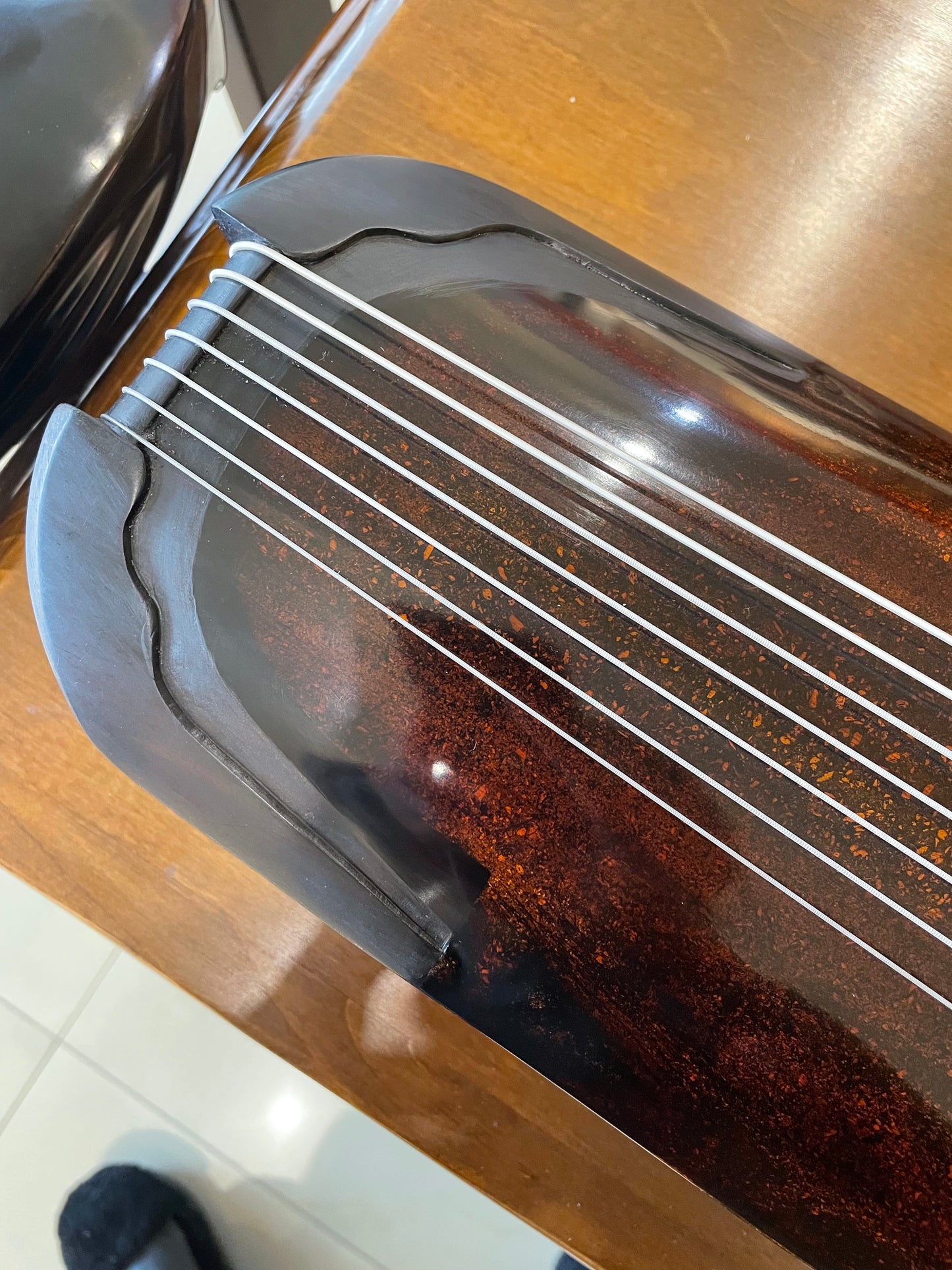 LANDTOM Professional Performance Level Pure Handmade Old Fir(老杉木) Chinese Lingji Style Guqin