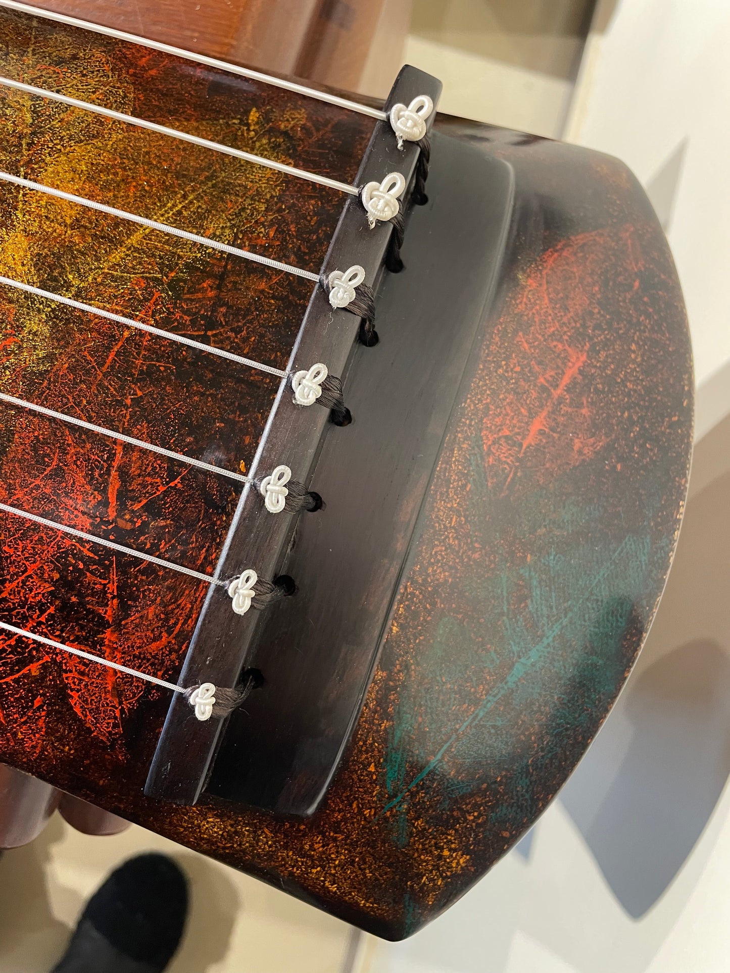 LANDTOM Professional Performance Level Pure Handmade Old Fir(老杉木) Chinese Lingji Style Guqin