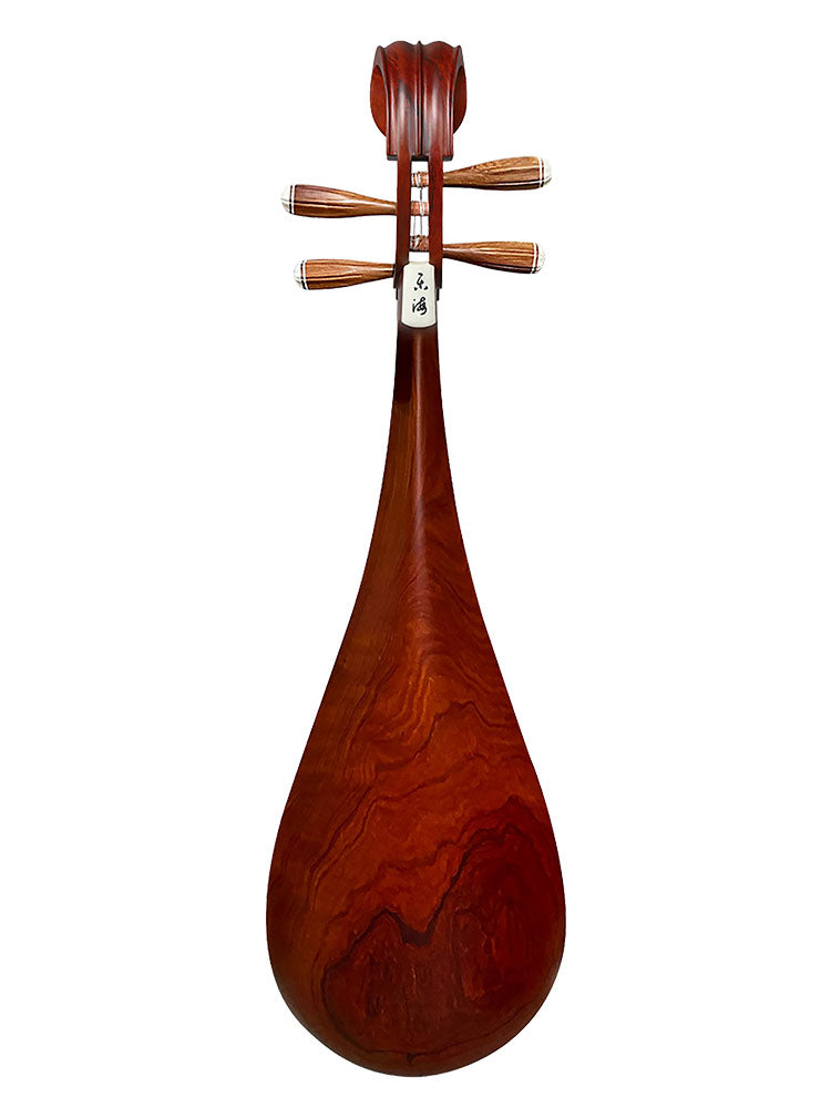 LANDTOM Yuehai Adult's Dalbergia latifolia (Indian Rosewood) Pipa 914 For Professional Performers, Musical Instrument Collectors