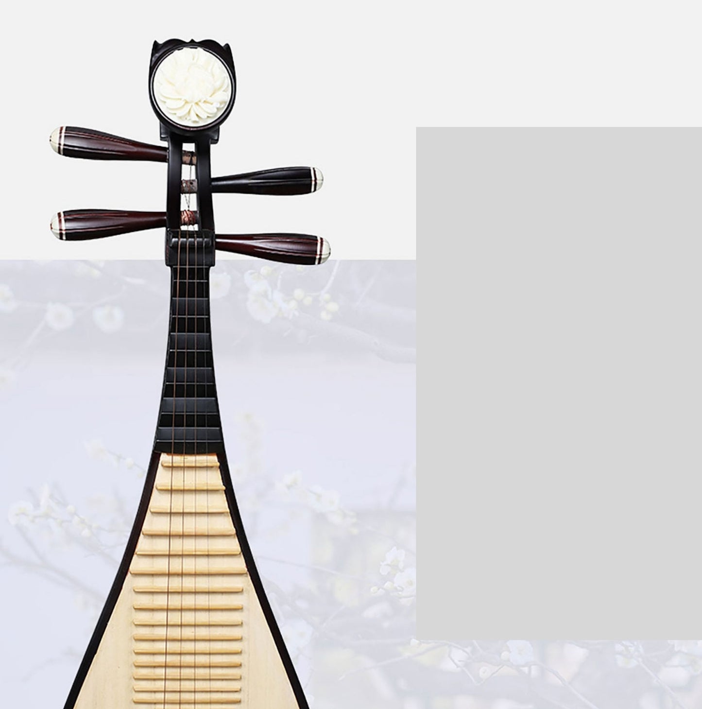 LANDTOM Yuehai Child's Hard Wood Pipa 901 For Children Beginners, Kid Amateurs