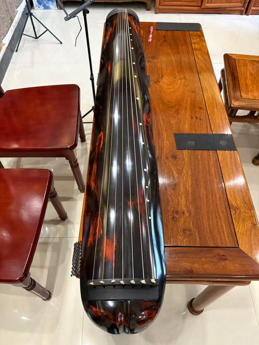 LANDTOM Collection Level Jiaoye Style Chinese Zither Guqin for Senior/Specilists/Guqin Lovers