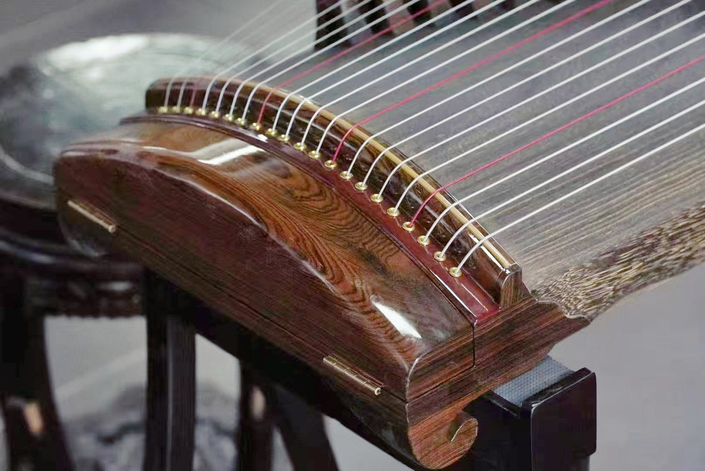 LANDTOM Highly Recommended Bainianhaozheng(佰年好筝) Dadaozhiwu(大道·至悟) Golden Sandalwood(黄金檀) Professional Performance Grade Travel Guzheng