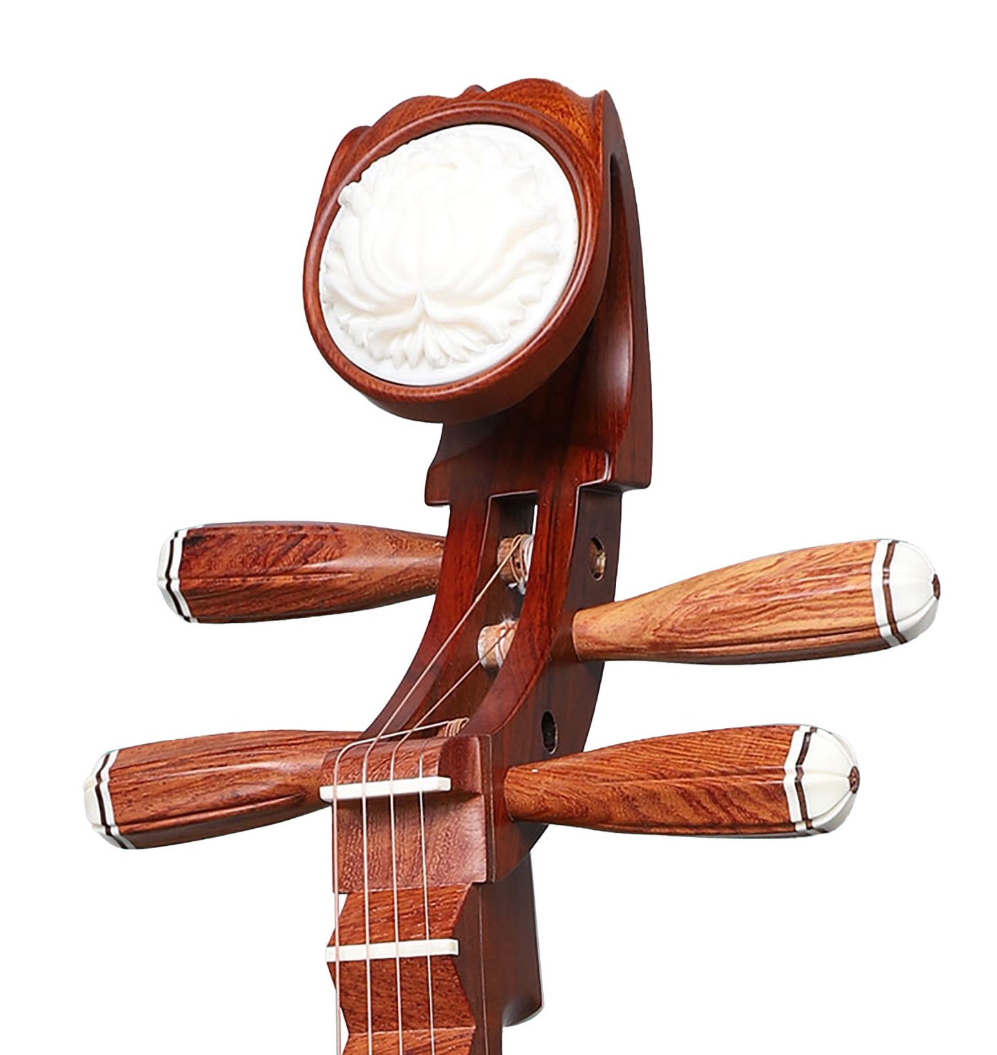 LANDTOM Yuehai Adult's Dalbergia latifolia (Indian Rosewood) Pipa 914 For Professional Performers, Musical Instrument Collectors