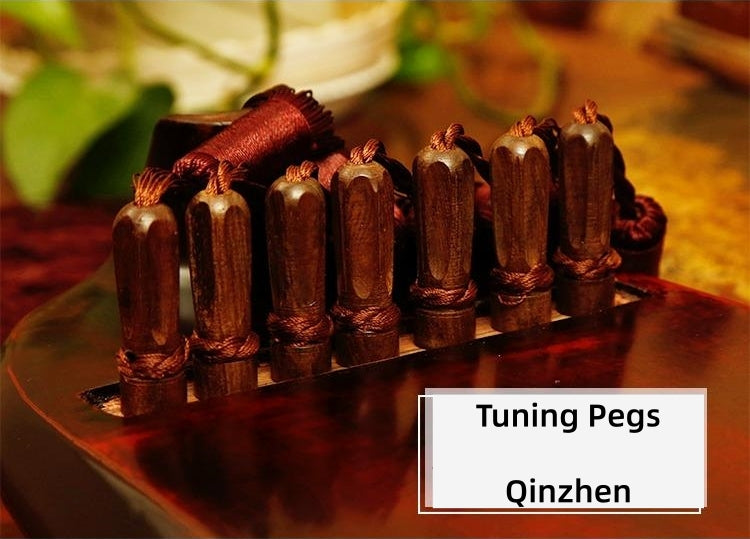 LANDTOM Collection Level Jiaoye Style Chinese Zither Guqin for Senior/Specilists/Guqin Lovers