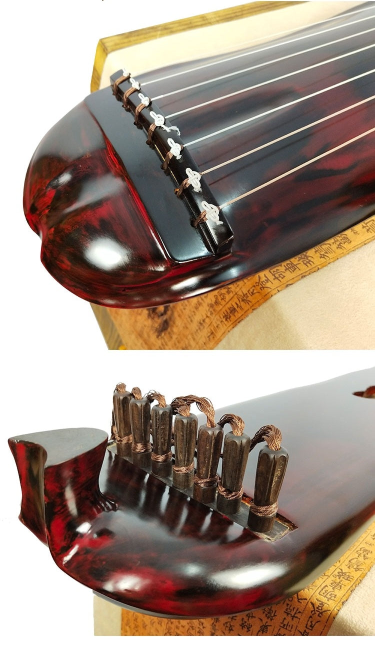 LANDTOM Collection Level Jiaoye Style Chinese Zither Guqin for Senior/Specilists/Guqin Lovers