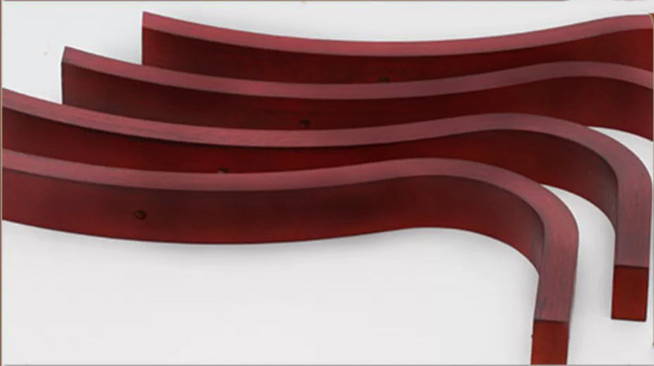 LANDTOM Sturdy Stool Guzheng Stool Solid Wood Guzheng Round Stool Single Piano Stool Antique Mahogany Stool Chinese Style Stool Stool Removable Instrument Stool