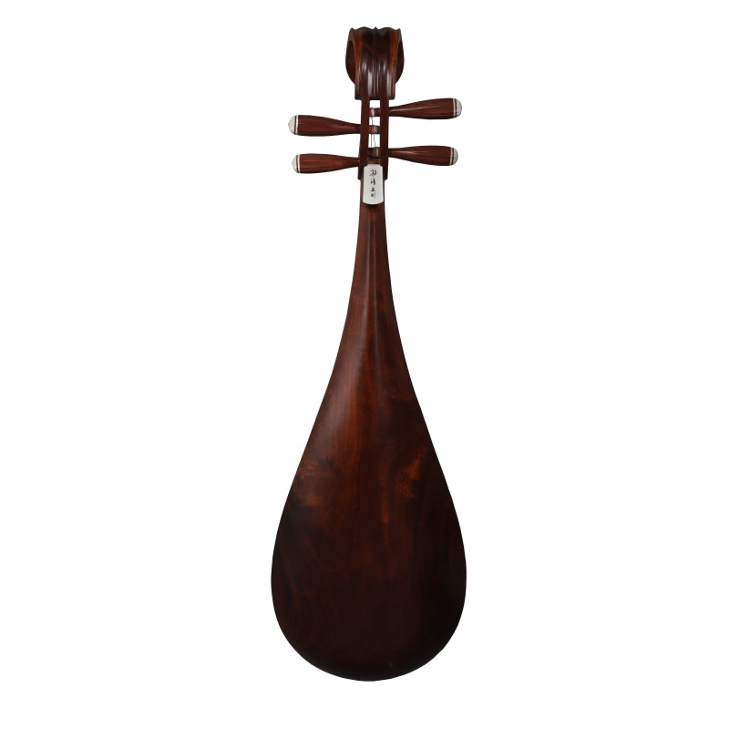 LANDTOM Yuehai Adult's Grade-A Zambian Rosewood (Pterocarpus tinctorius) Pipa 9116JZ-1 Designed for professional pipa performances elite-level players and collectors
