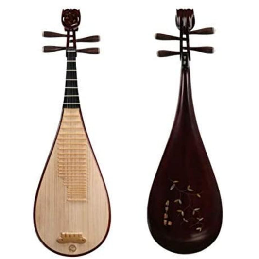 LANDTOM Professional Hardwood Chinese Lute Traditional National Stringed Instrument PiPa (adults)