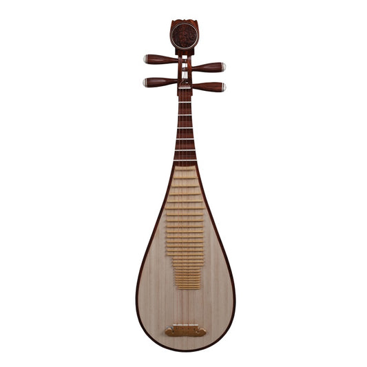 LANDTOM Yuehai Adult's Grade-A Zambian Rosewood (Pterocarpus tinctorius) Pipa 9116JZ-1 Designed for professional pipa performances elite-level players and collectors