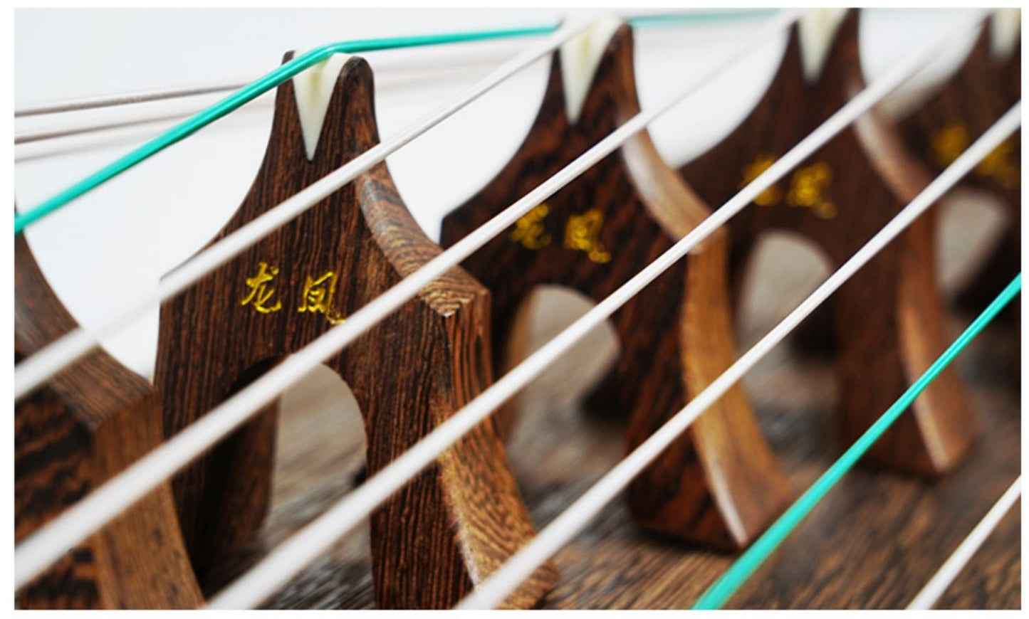 LANDTOM Longfeng(龙凤) 600A-1 Professional Performance Grade Paulownia Travel Guzheng 100CM Xiaotong Mini Small Guzheng