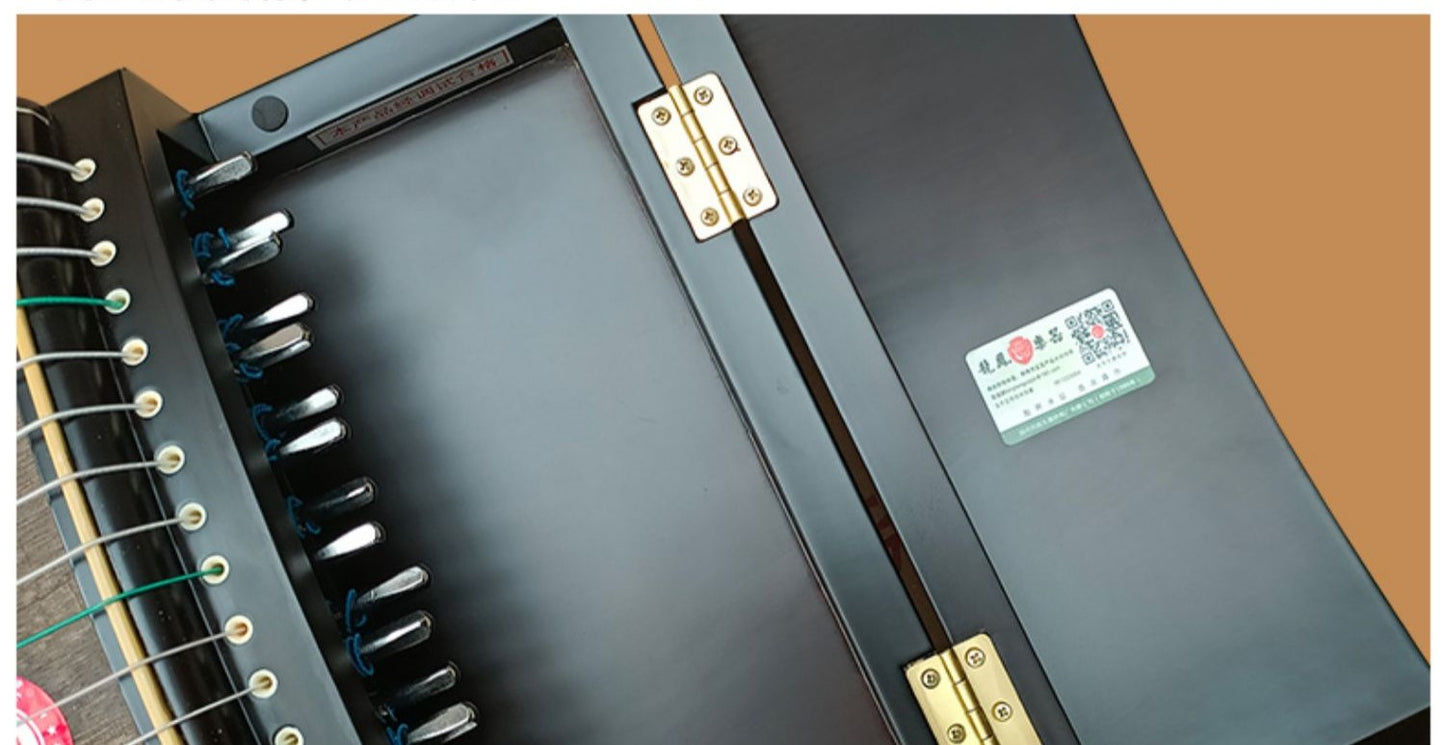 LANDTOM Longfeng(龙凤) 600A-1 Professional Performance Grade Paulownia Travel Guzheng 100CM Xiaotong Mini Small Guzheng