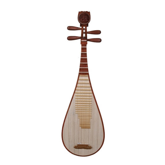LANDTOM Yuehai Adult's Pterocarpus macrocarpus (Burma Padauk / Big-fruited Padauk) Pipa 9119 Designed for pipa performances and professional-grade examinations