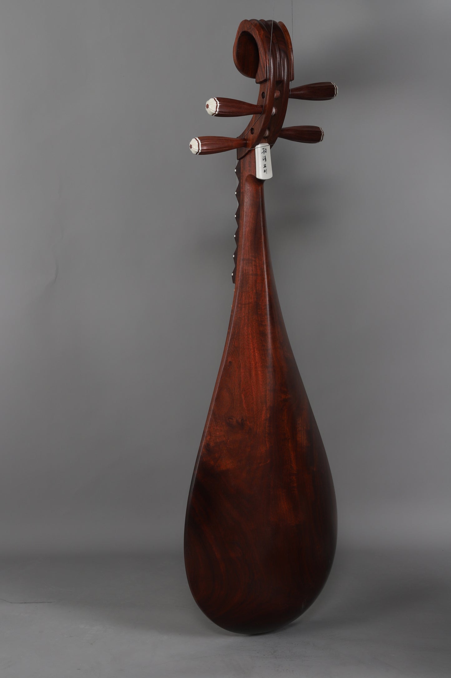 LANDTOM Yuehai Adult's Grade-A Zambian Rosewood (Pterocarpus tinctorius) Pipa 9116JZ-1 Designed for professional pipa performances elite-level players and collectors