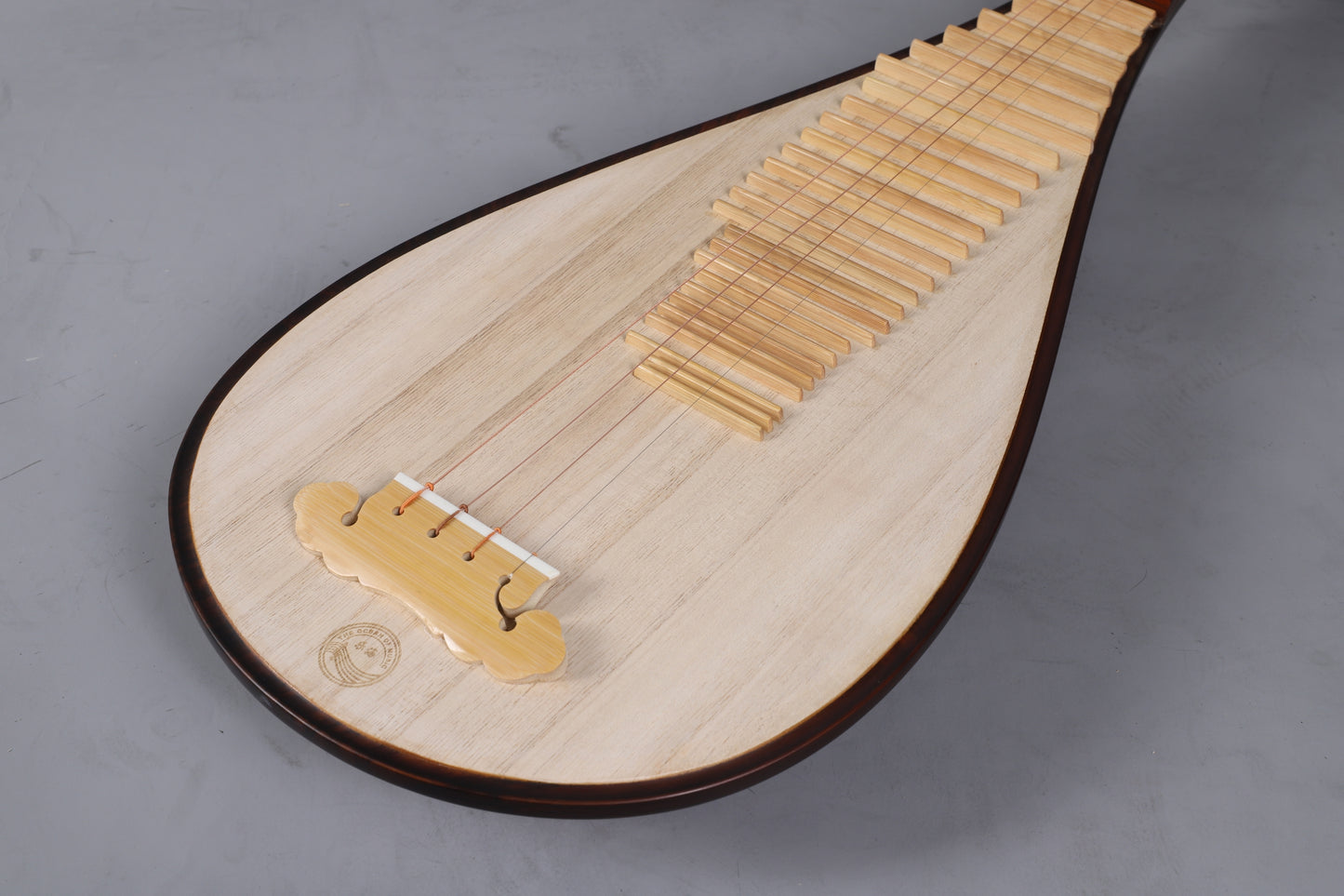 LANDTOM Yuehai Adult's Dalbergia retusa (Cocobolo Rosewood) Pipa 917 For Pipa Professional Performance, Collection