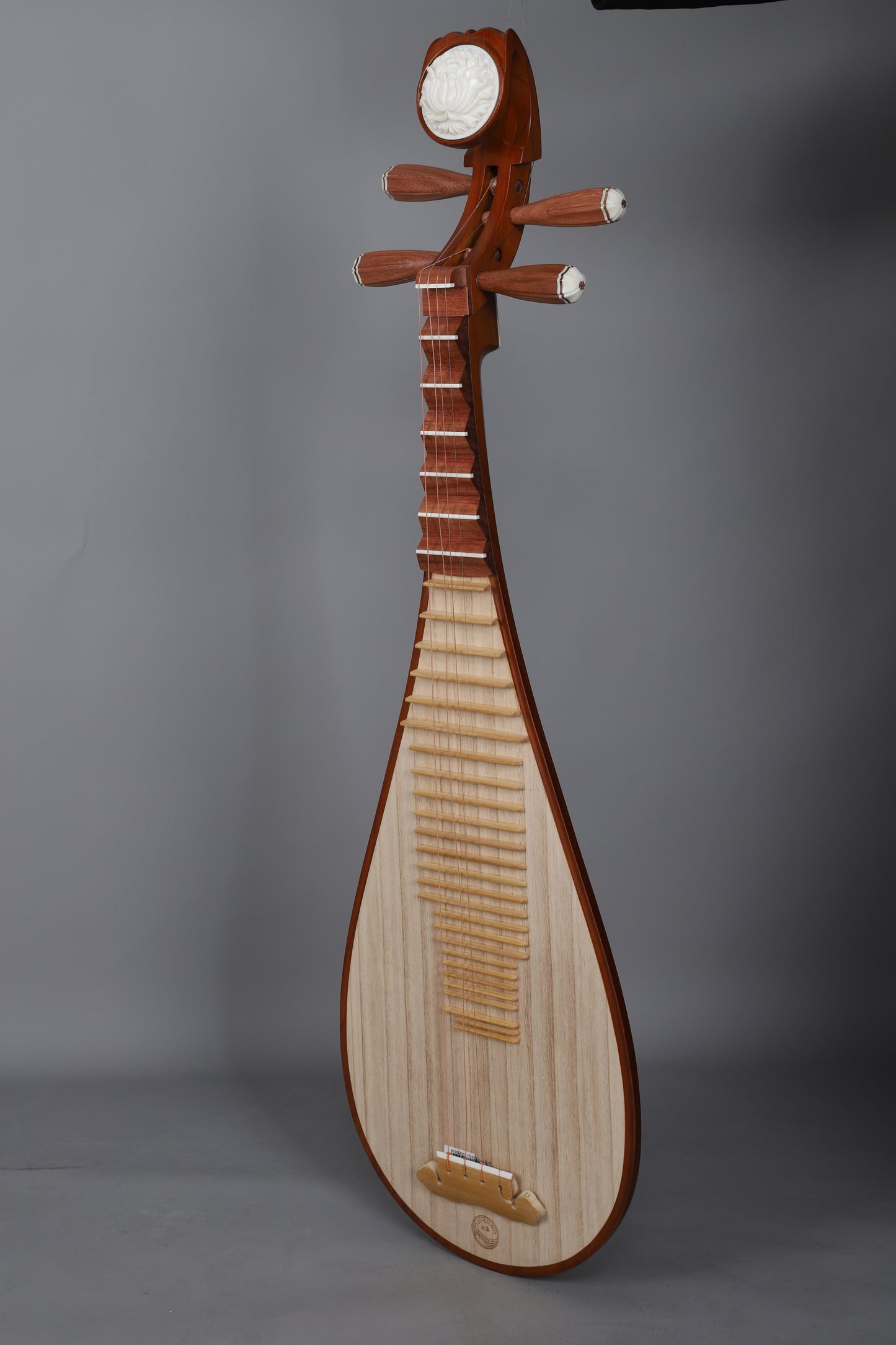 LANDTOM Yuehai Adult's Swartzia Madagascariensis Pipa 913 For pipa performance and professional-grade examinations