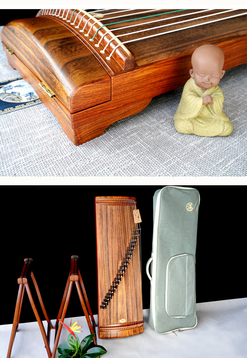 LANDTOM Highly Recommended Xiansheng(弦昇) Xiaoman(小满) X3 Professional Performance and Concert Level Travel Guzheng 100CM