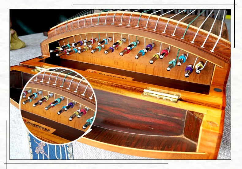 LANDTOM Highly Recommended Xiansheng(弦昇) Xiaoman(小满) X3 Professional Performance and Concert Level Travel Guzheng 100CM