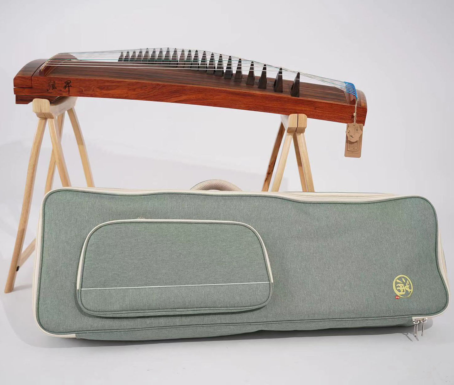 LANDTOM Highly Recommended Xiansheng(弦昇) Xiaoman(小满) X3 Professional Performance and Concert Level Travel Guzheng 100CM