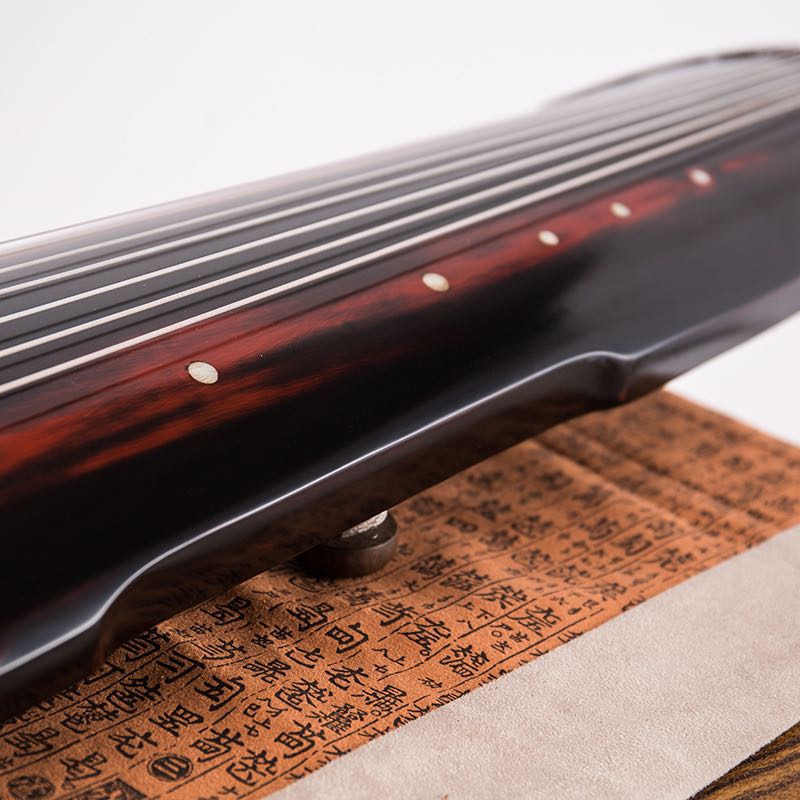 LANDTOM  Selected Entry level  zhusha style( black and red color)  Fuxi guqin