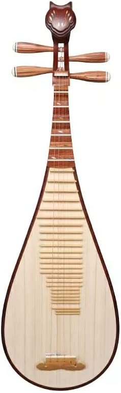 LANDTOM Professional Xing Hai/Yue Hai brand Dalbergiaoliveri (老酸枝/学名奥氏黄檀) Chinese Lute Traditional Stringed Instrument PiPa for Adults 914FH