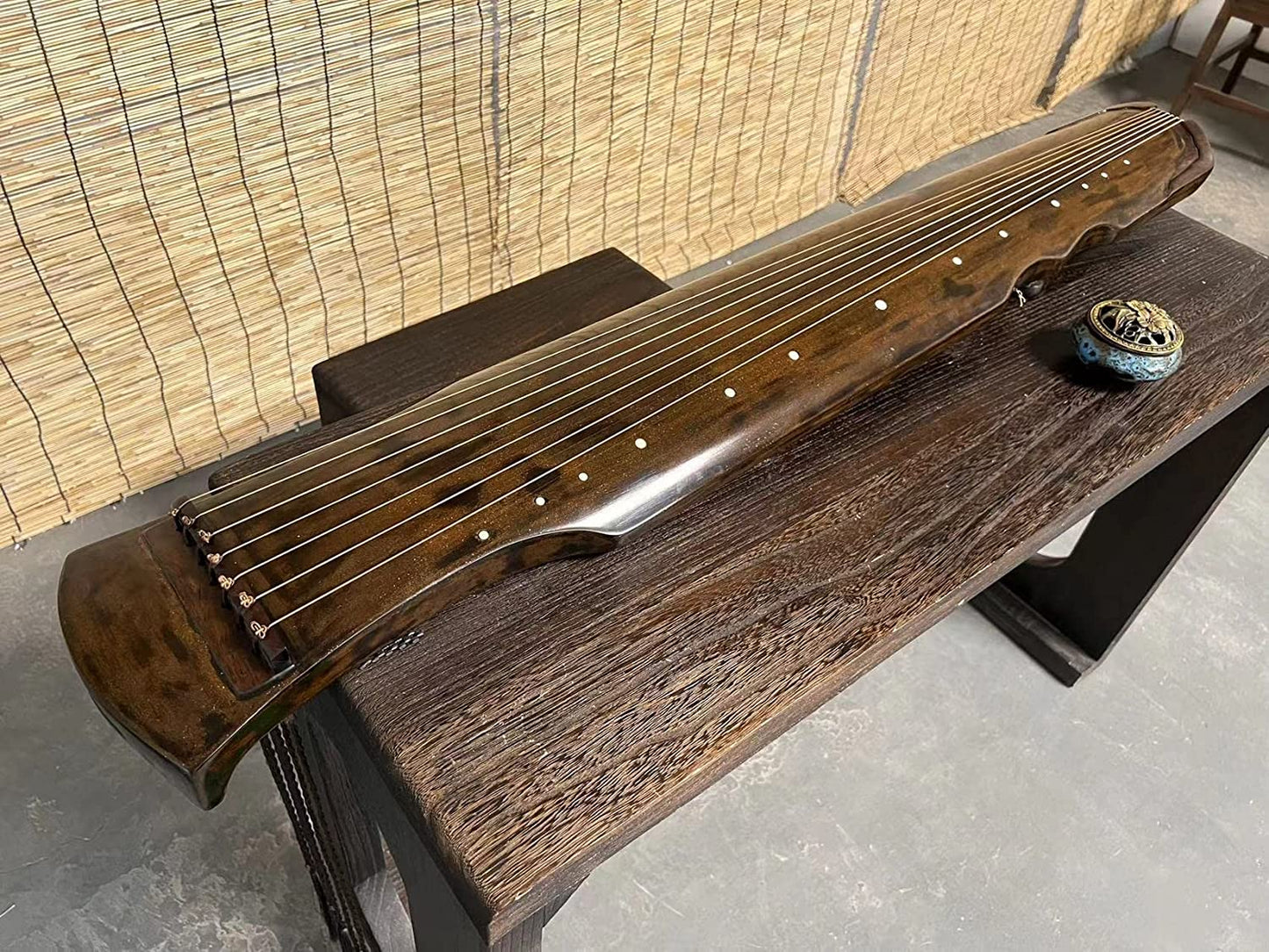 LANDTOM High-Level/concert level pure handmade Fuxi style Fir(杉木)Guqin/Chinese zither…