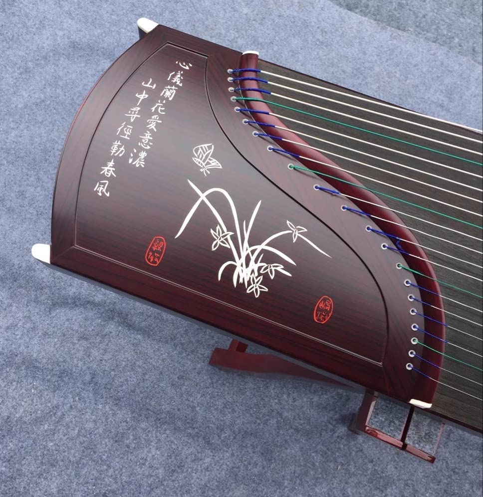 LANDTOM Professional Paulownia Guzheng(163cm)for Adults/Children/beginner (Elegant Orchid)…