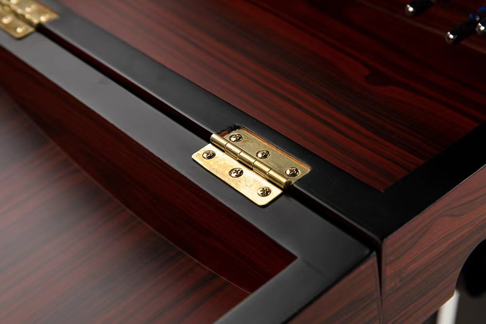 LANDTOM High level Dalbergia cochinchinensis(酸枝木)Wood Guzheng(163cm) with Hand-Carved Craftwork For Adults/Children/Senior/Intermediate/Beginner (A)