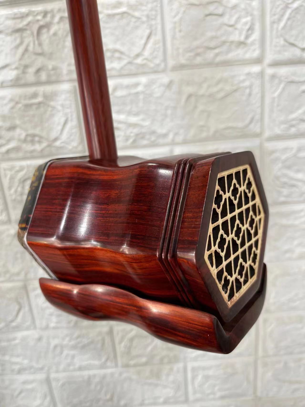 LANDTOM Dragon head concert and collection Red Sandalwood Erhu