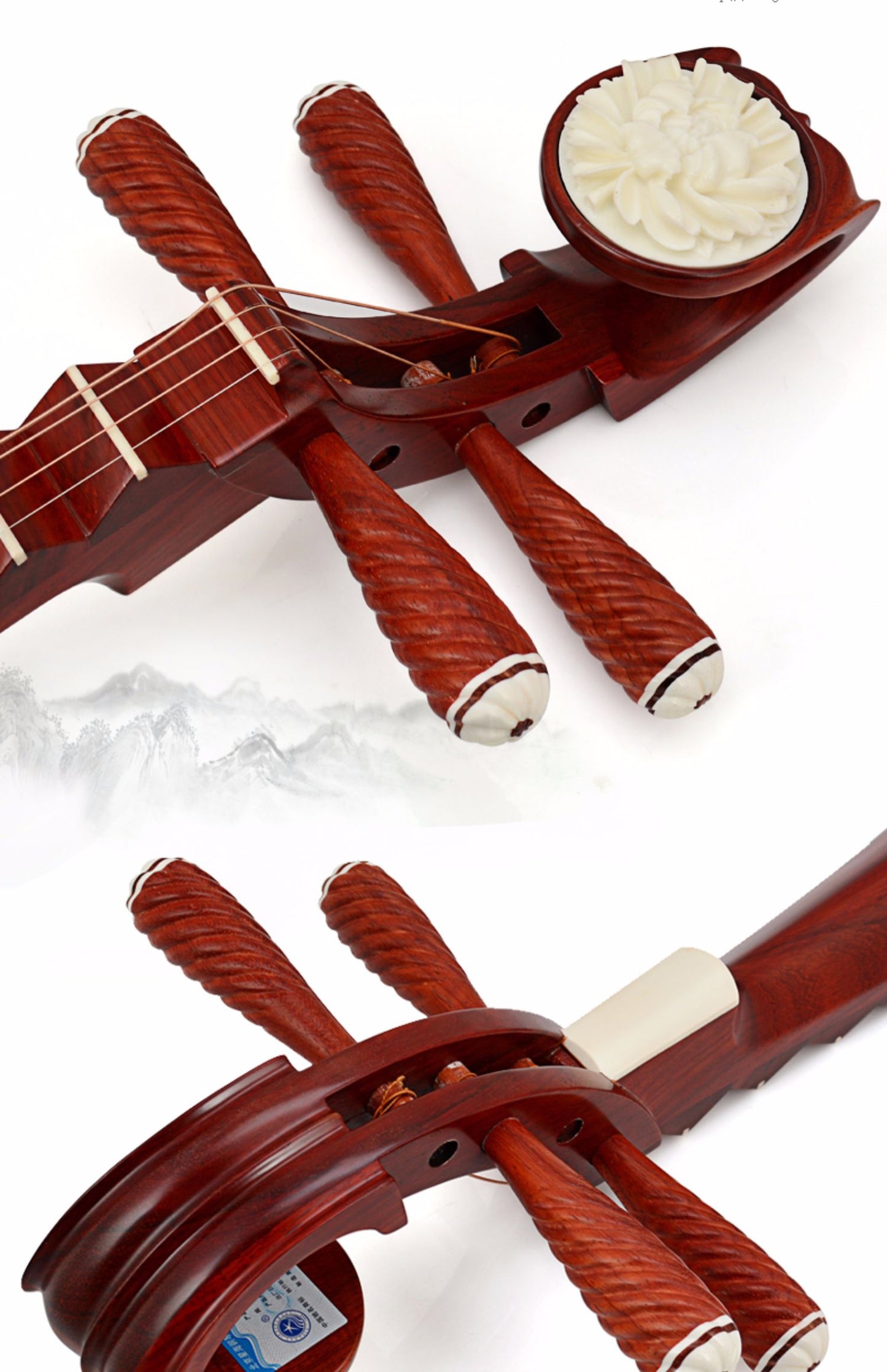 LANDTOM Professional Xinghai Rosewood/African Redsandal Pipa 8912 for daily practice,performance,test grading