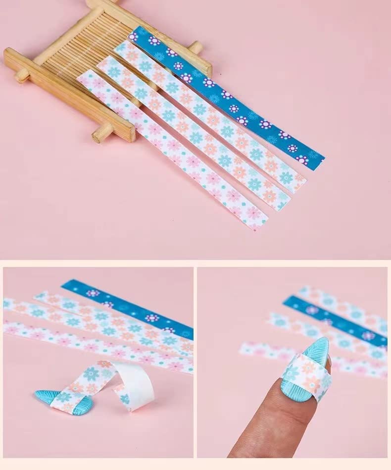 LANDTOM 100pcs Cut-free and Convenient, Ventilate Guzheng/Pipa Nail Tape for children and adults