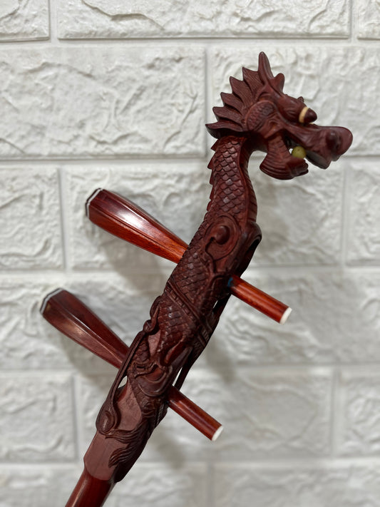 LANDTOM Dragon head concert and collection Red Sandalwood Erhu