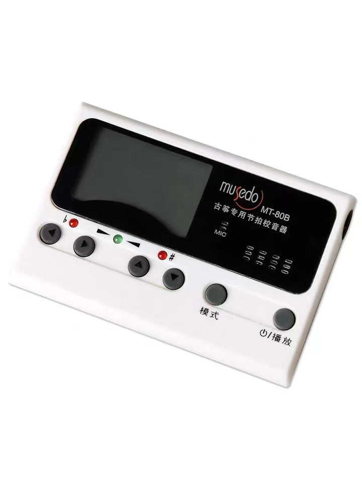 LANDTOM Cherub Musedo MT-80B/70B Electronic Digital LCD Guzheng tuner, Metronome 3 in 1 for Guzheng