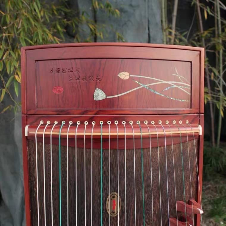 LANDTOM High level Rosewood (花梨木)Wood Guzheng(163cm) with Hand-Carved Craftwork For Adults/Children/Senior/Intermediate/Beginner…