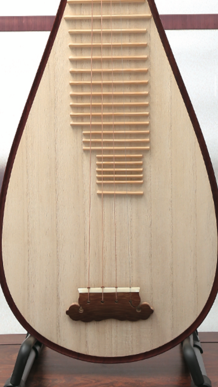LANDTOM Top-grade Rosewood/African Redwood Chinese Lute Traditional National Stringed Instrument PiPa made by famous pipa masters Tianjianzhuang