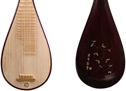 LANDTOM Professional Hardwood Chinese Lute Traditional National Stringed Instrument PiPa (adults)