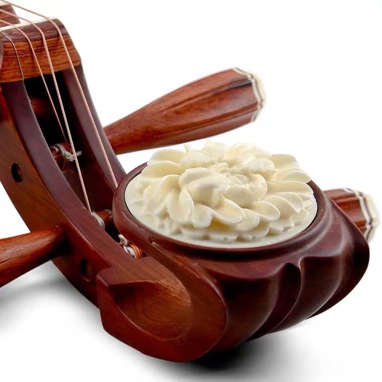 LANDTOM Professional Xing Hai brand Rosewood-Dalbergiaoliveri (老酸枝/学名奥氏黄檀) Chinese Lute Traditional Stringed Instrument PiPa for Adults 8914-1…