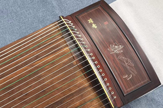 LANDTOM Professional Paulownia Guzheng (163cm) for Adults/Beginner/Intermediate (Paulownia) (A)…