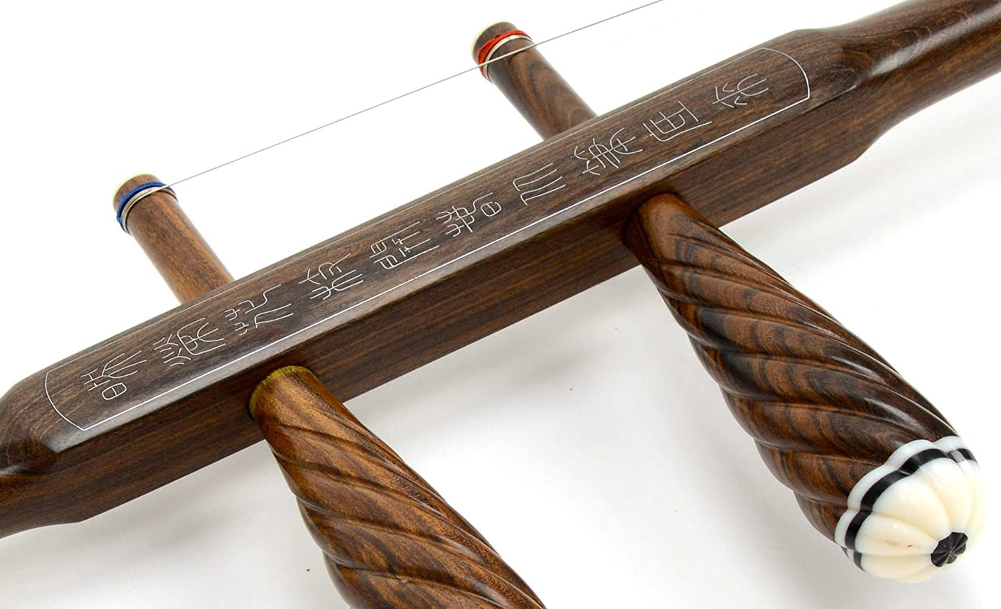 LANDTOM African Guibourtia Erhu Chinese 2-string Violin Fiddle Musical Instrument + Free Accessories…