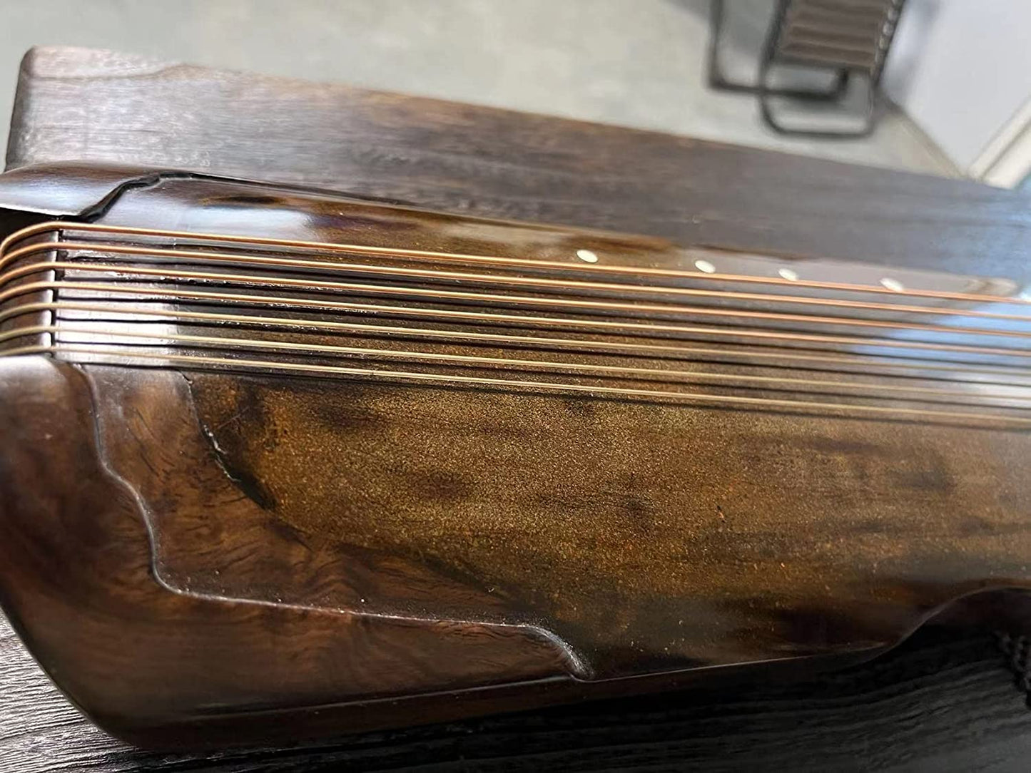 LANDTOM High-Level/concert level pure handmade Fuxi style Fir(杉木)Guqin/Chinese zither…