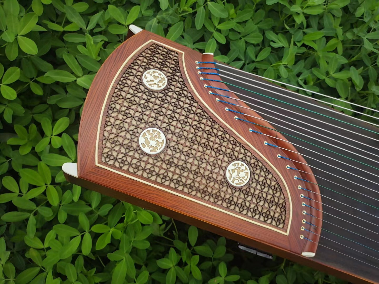 Landtom Professional Paulownia Guzheng(163cm)for Adults/beginner (Drizzling rain)