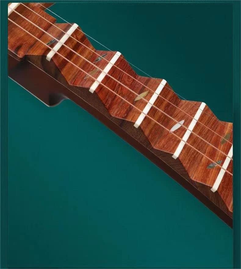 LANDTOM Professional Xing Hai/Yue Hai brand Dalbergiaoliveri (老酸枝/学名奥氏黄檀) Chinese Lute Traditional Stringed Instrument PiPa for Adults 914FH