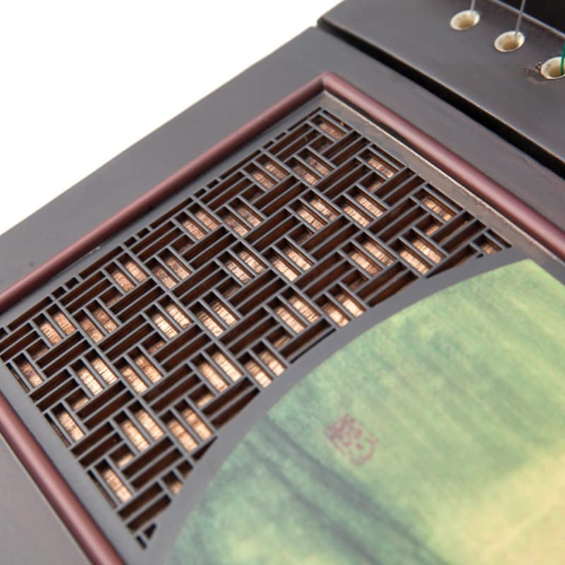 LANDTOM Professional Sandal and Paulownia Guzheng with Carved Shell (163cm) for Adults/Children/Senior/Intermediate/Beginner