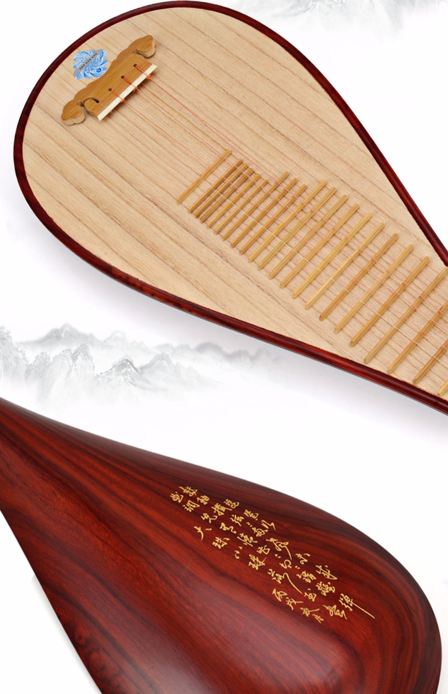 LANDTOM Professional Xinghai Rosewood/African Redsandal Pipa 8912 for daily practice,performance,test grading