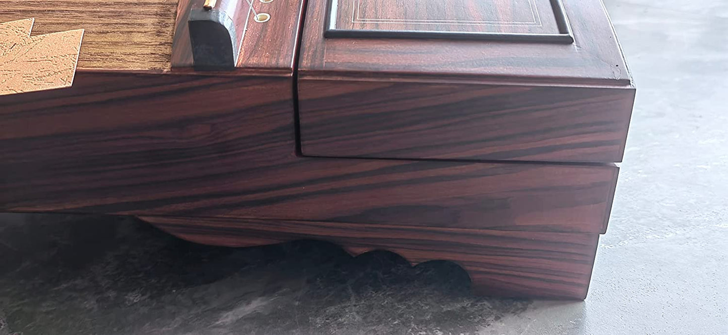 LANDTOM Professional Paulownia Guzheng (163cm) for Adults/Beginner/Intermediate (Paulownia) (A)…