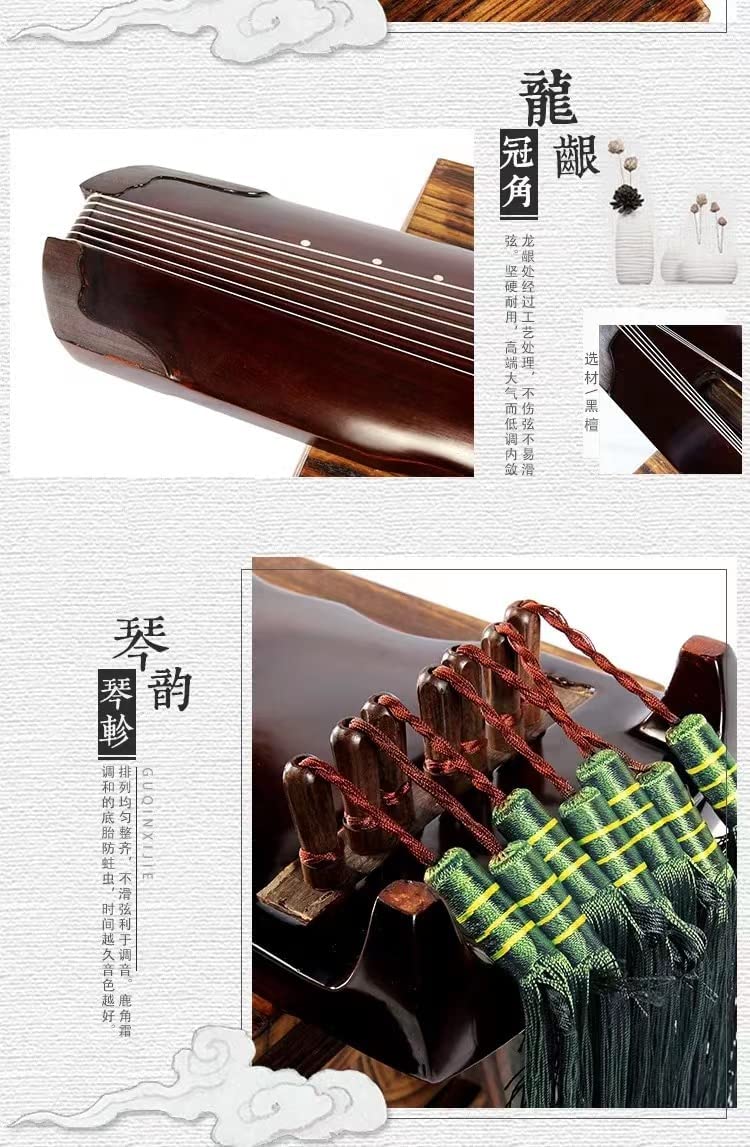 LANDTOM Entry level Fuxi guqin, suitable for adults/children/intermediates/beginners