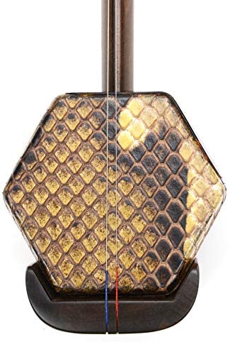 LANDTOM African Guibourtia Erhu Chinese 2-string Violin Fiddle Musical Instrument + Free Accessories…